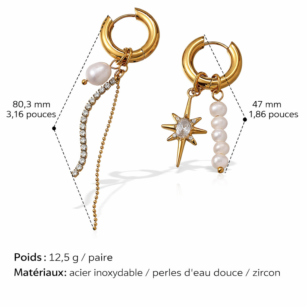 Boucle d’oreille Louane