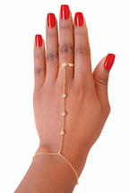 Chaine de main cœur Lora