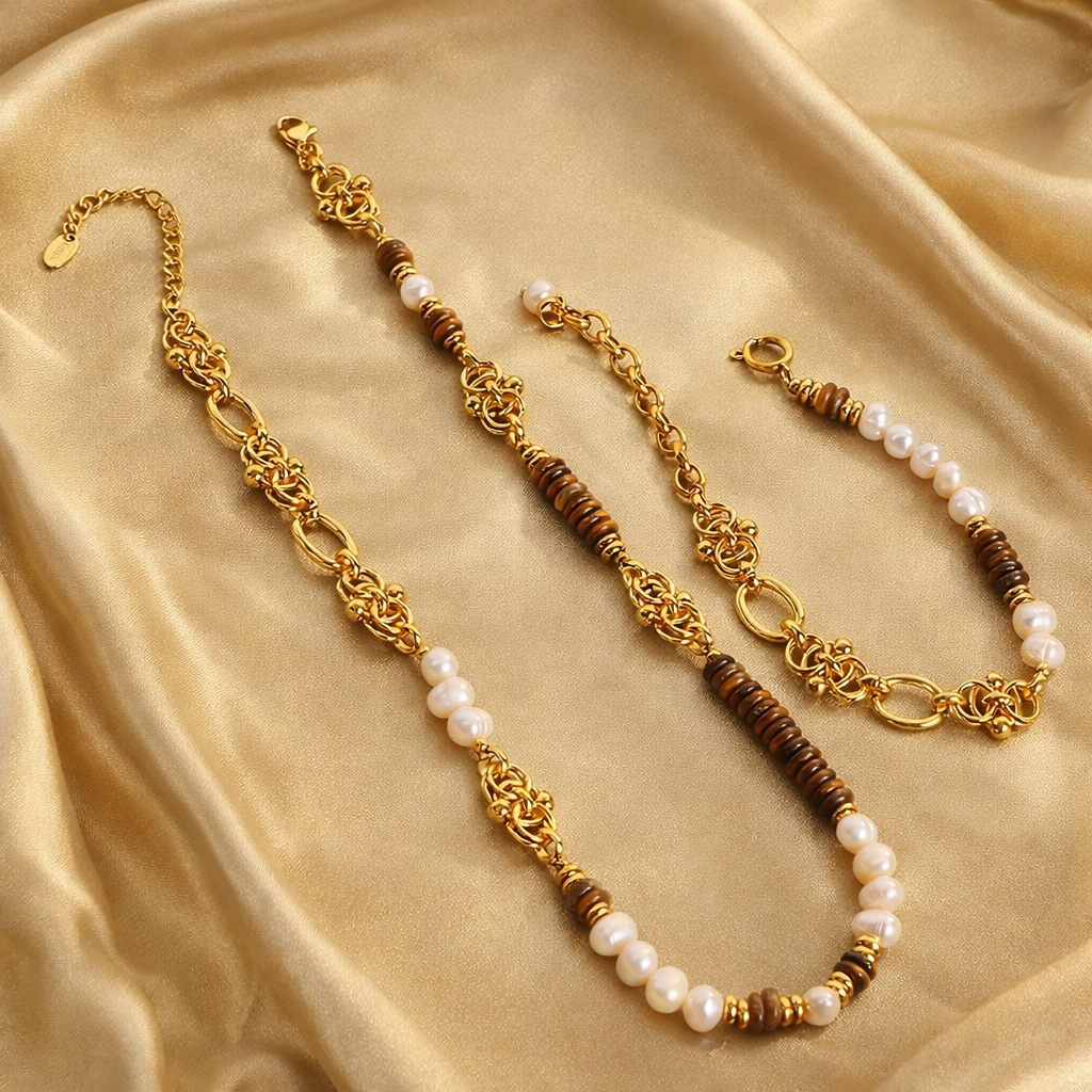 Ensemble colliers Prune