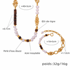 Ensemble colliers Prune