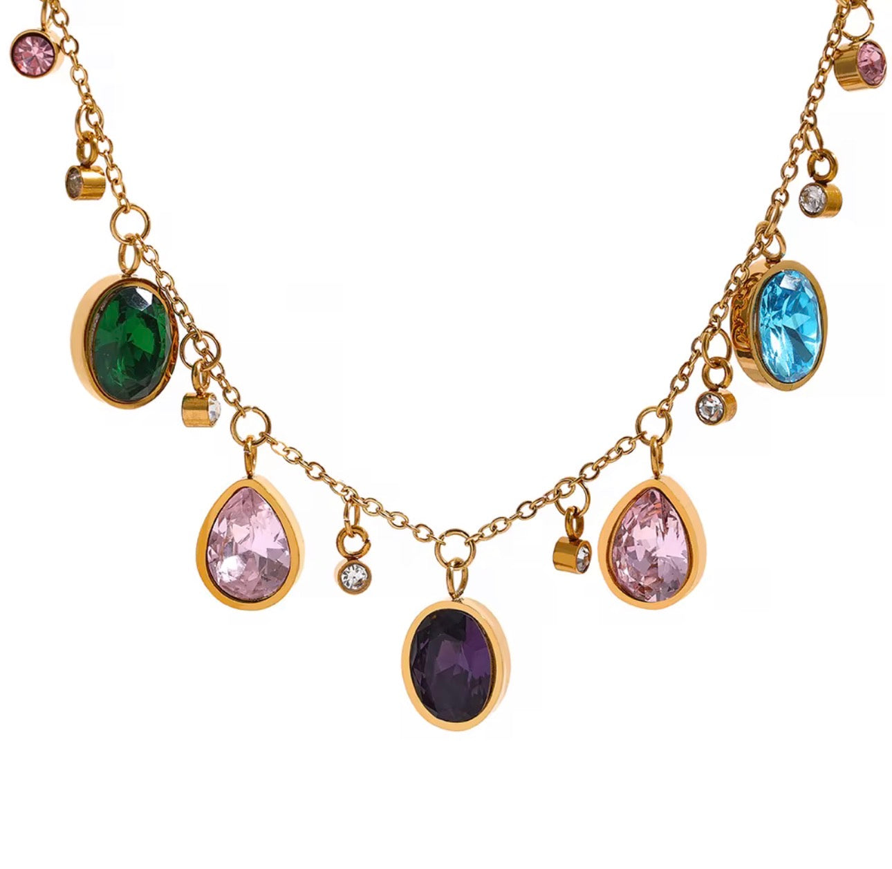 Collier multicolore Cléo