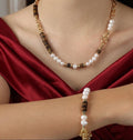 Ensemble colliers Prune