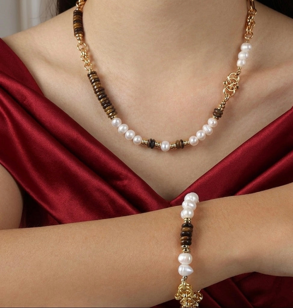 Ensemble colliers Prune