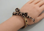 Bracelet jonc léopard - Lovely