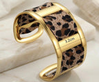 Bracelet jonc léopard - Lovely