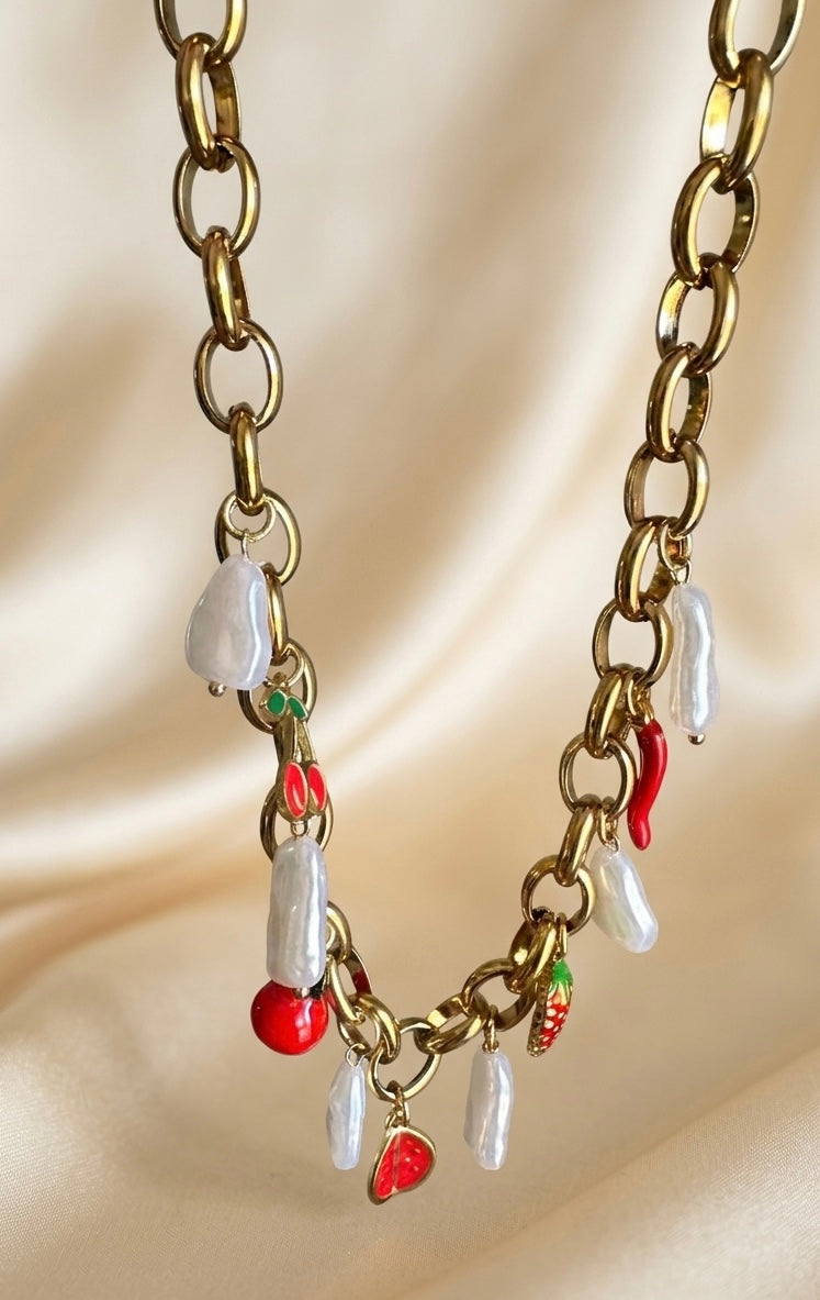 Collier charm Lucie