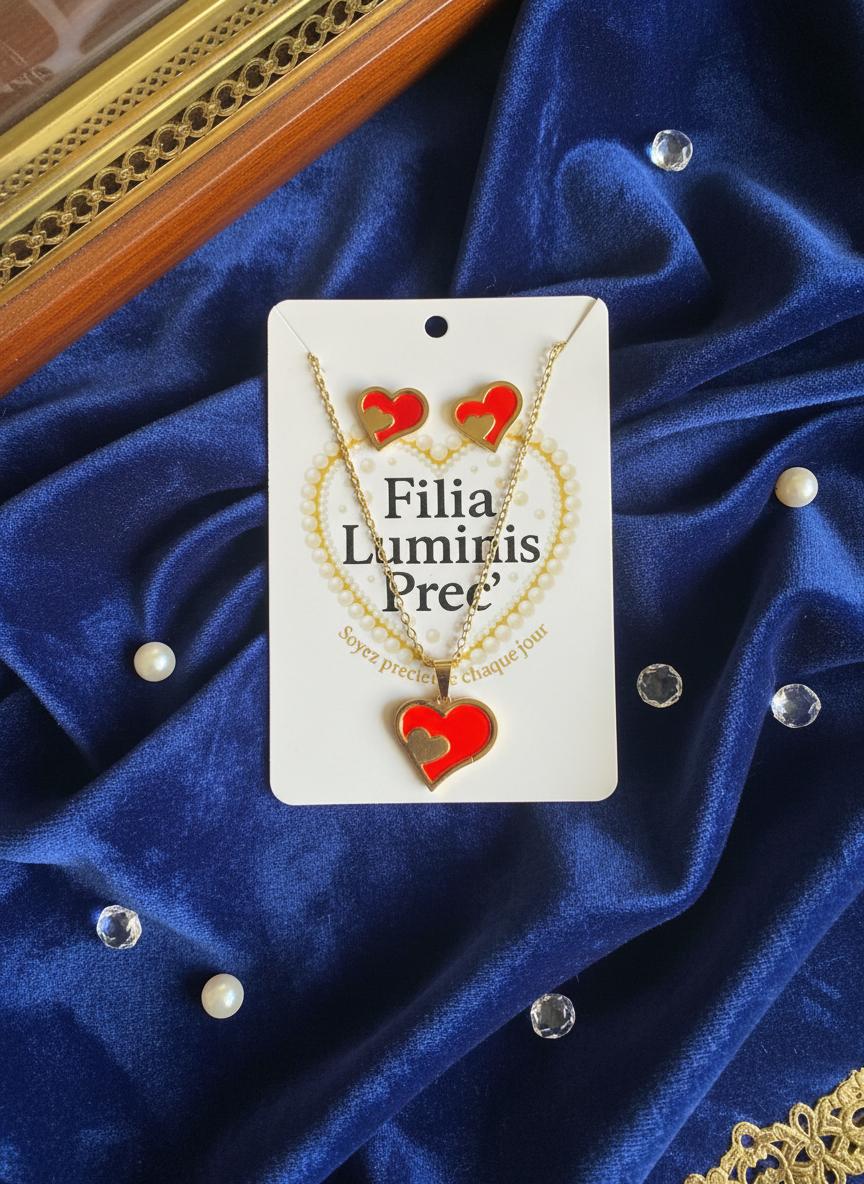 Ensemble colliers Lou