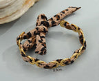 Bracelet jonc léopard - Lovely en acier inoxydable